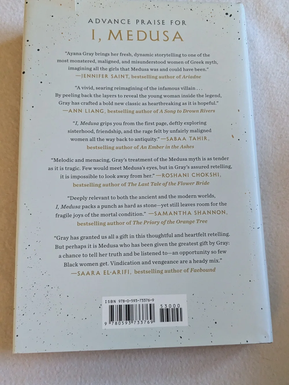 I, Medusa by Ayana Gray (2025, Hardcover)  Special First Edition Sprayed Edges